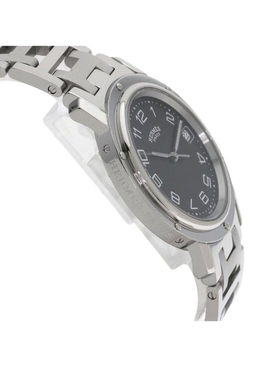 Hermes Clipper Watch SS